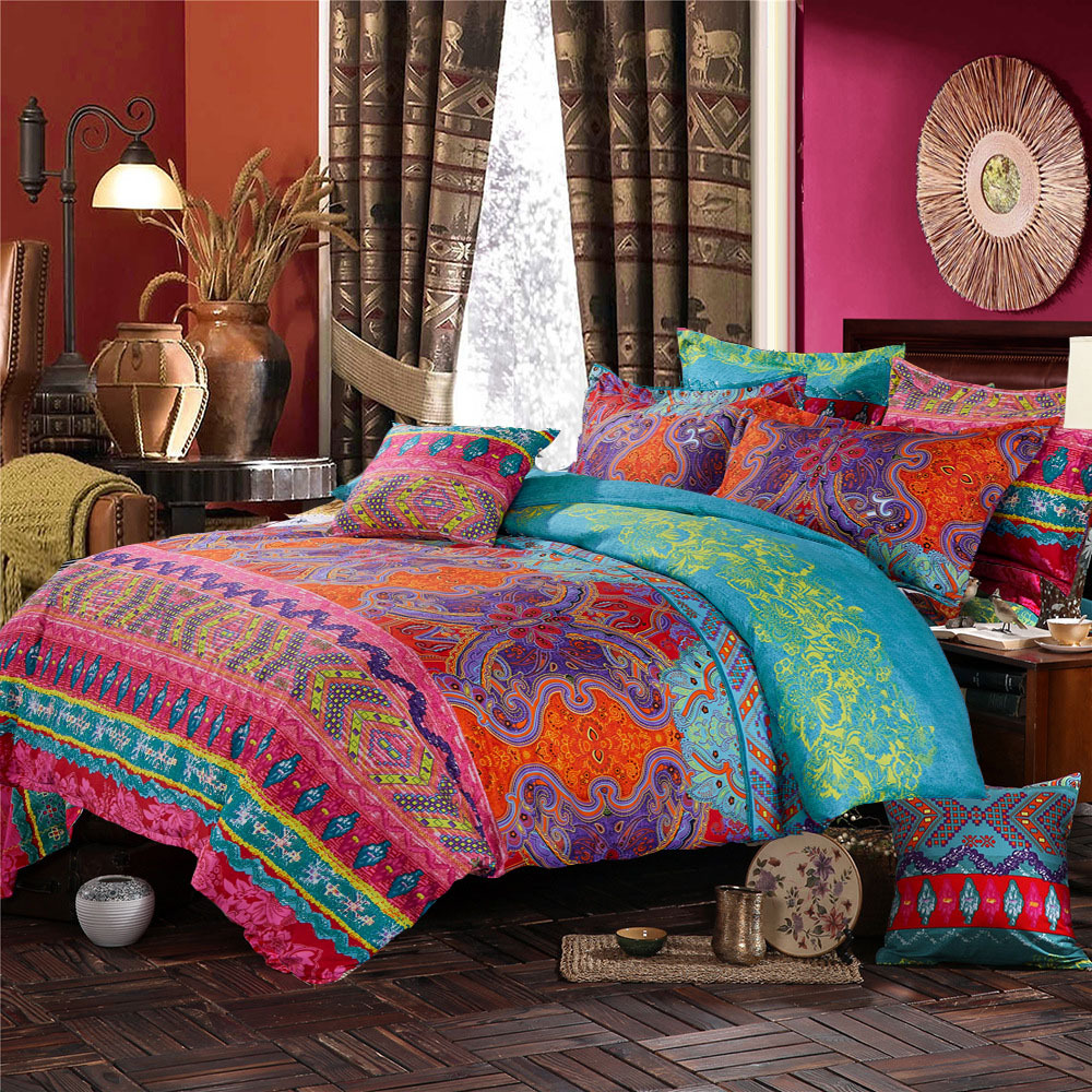 Boho quilt covers deals