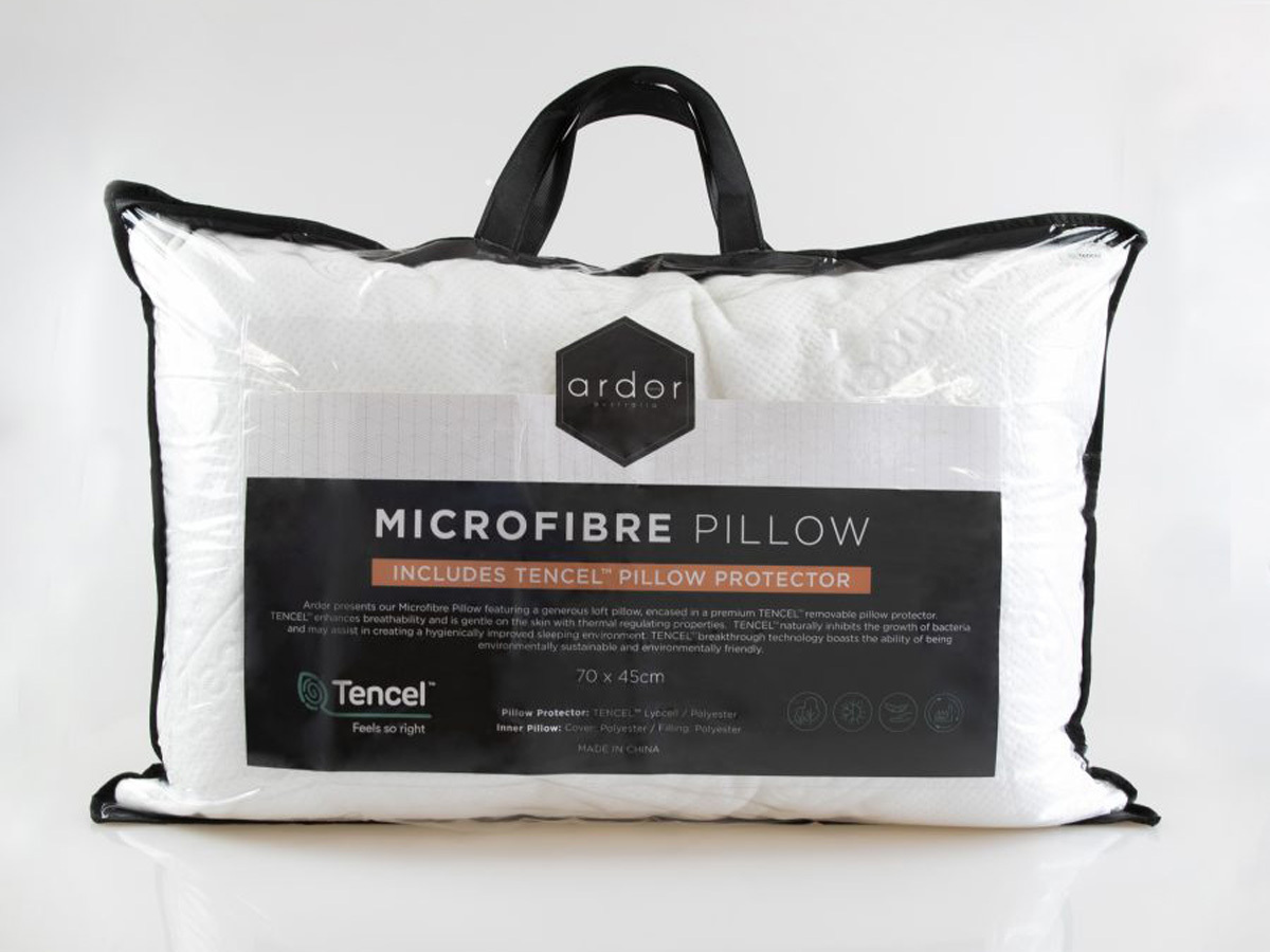 Ardor Tencel Microfibre Pillow With Tencel Pillow Protector