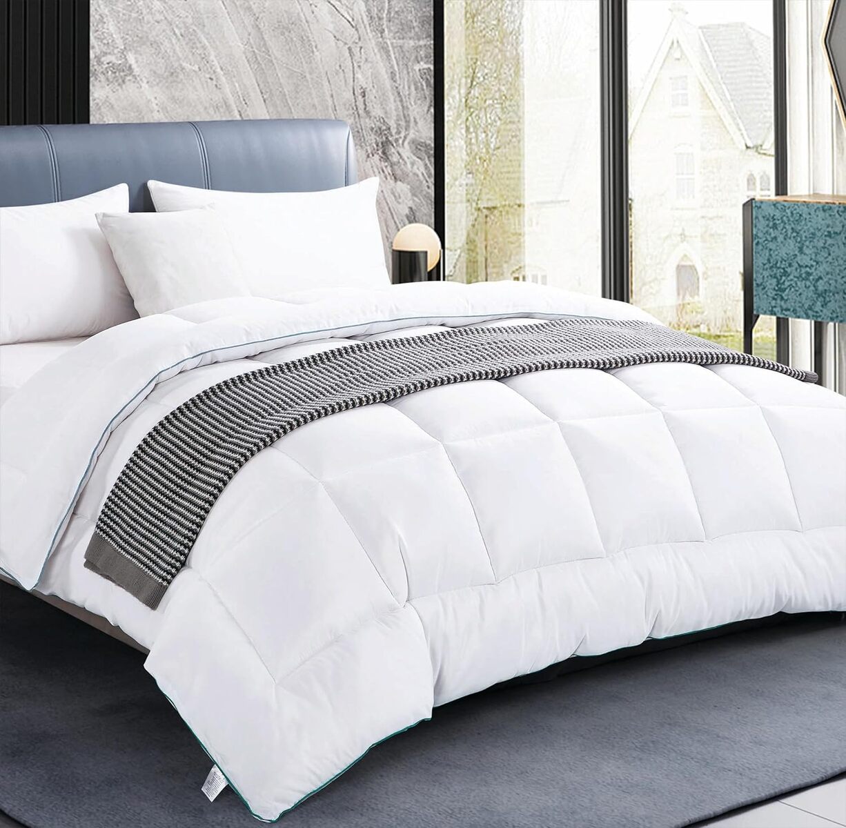 Luxton 800GSM Warm Quilt Microfibre Filling for Winter