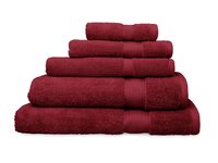 Algodon St Regis Berry Red Bath Towel / Bath Sheet Value Pack