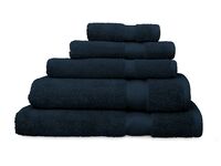 Algodon St Regis Towel Navy Blue Colour 2pcs Bath Sheet Pack 80x160cm