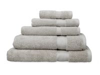 Algodon St Regis Towel Silver Grey Colour 2pcs Bath Sheet Pack 80x160cm