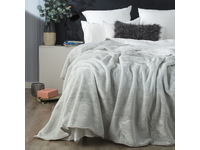 Renee Taylor Heavy Weight Acrylic Mink Blanket (Dove)