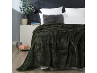 Renee Taylor Heavy Weight Acrylic Mink Blanket (Jade Green)