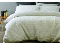 Queen Size Quilt Cover Set for Bowen White Design (LAST ONE)