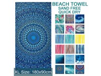 Luxton Boho Mandala Beach Towel Extra Large (180x90cm)