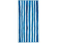 Ocean Blue Striped Beach Towel 160x80cm