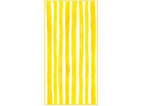 Yellow Striped Beach Towel Extra Large (Yellow 180x90cm)