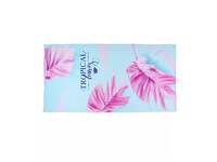 Tropical Pink Beach Towel