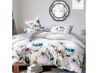 Lila Floral Quilt Cover Set