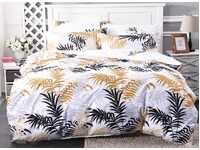 Double Size Raeni Tropical Palm Quilt Cover Set