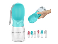Dog Water Bottle Walking Travel Pets Drinking Bottle Outdoor Portable 350/550ml