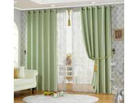 Lime Green Eyelet Ring Top Blackout / Blockout Curtain (size: 140x221cm)