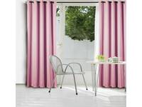 Pink Eyelet Ring Top Blackout / Blockout Curtain (size: 240x230cm)