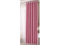 Blockout Star Pink Curtain ( Eyelet / Ring Top, Single Panel Pack )