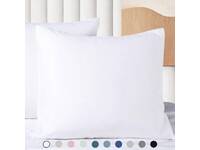 Luxton 100% 1000TC Cotton Sateen European Pillowcase Each