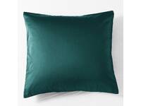 Emerald Green Cotton Sateen European Pillowcase Each
