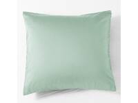Sage Green Cotton Sateen European Pillowcase Each