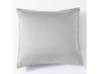 Light Grey Cotton Sateen European Pillowcase Each