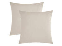 Linen Colour European Pillowcases Pair