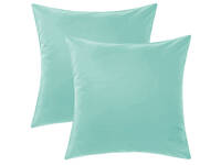 Turquoise European Pillowcases Pair