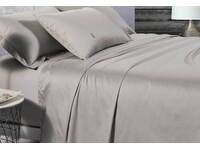 King Size 500TC Cotton Sateen Linen Fitted Sheet