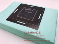 Clearance - King Size Mint Color 500TC Cotton Fitted Sheet (with minor defect)