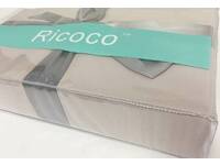 King Single Size Pure Soft Fitted Sheet (Linen Color)