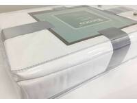 King Single Size Pure Soft Fitted Sheet (White Color)