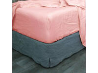 Pink Vintage Washed Fitted Sheet