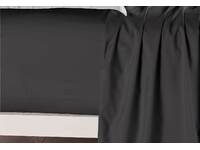 Queen Size Ricoco Pure Black Soft Flat Sheet