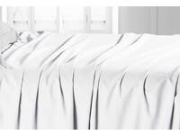 Ricoco Pure White Soft Flat Sheet