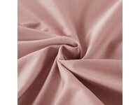 Luxton 1000TC Egyptian Cotton Flat Sheet (Dusty Pink, Single)