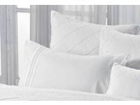 White European pillowcases (twin pack) for Lamere White set