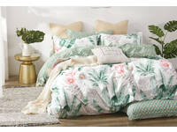 100% Cotton Ariana Tropical Quilt Cover Set
