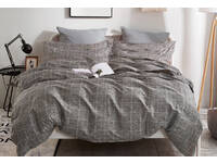 100% Cotton Ellis Quilt Cover Set - King Size