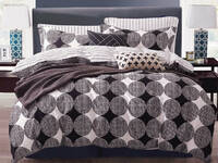 King Size Luxton 100% Cotton Ella quilt cover set / doona cover set