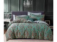 Vera Teal Quilt Cover Set