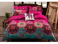 Queen Size Everly Mandala Quilt Cover Set