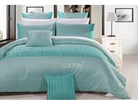 Luxton Molise Aqua Quilt Cover Set - Queen Size