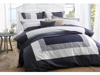 Madden Navy Quilt Cover Set