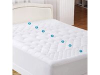 Luxton 7 Zone Massage Style Bamboo Mattress Topper 