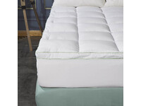 1000GSM Bamboo Mattress Topper Hotel Style with 5cm Gusset ( Queen / King / Double / King Single / Single)