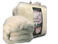 Double Size Luxton Comfort Wool Mattress Topper
