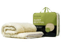 King Single Size MiniJumbuk Sleep Restful Wool Mattress Topper