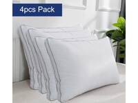 Luxton Prestige Pillow with Cotton Casing cover (4pcs Pack)