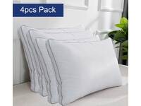 Luxton Prestige Pillow with Cotton Casing cover (4pcs Pack)