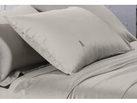 500TC Cotton Sateen Cuffed Linen Standard Pillowcase (Single Pack)