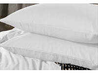 Vintage Washed White Cotton Standard Pillowcase (Single Pack)