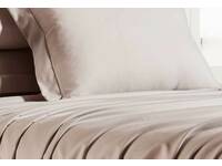 Pure Soft Linen Color Cuffed Standard Pillowcase (Single Pack)